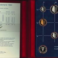 Niederlande Gulden KMS Proof Coin Year Set 1994 Königin Beatrix