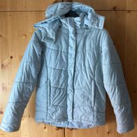 hellblauer Anorak Gr. 170 mit Kapuze (4361/4363)