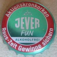 1 Kronkorken Jever Fun alkohofrei, Aktion Raus-Zeit Gewinne (233)