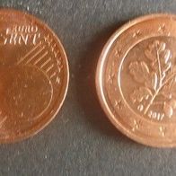 Münze Deutschland: 2 Euro Cent 2017 - G