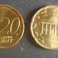 Münze Deutschland: 20 Euro Cent 2015 - F - Vorzüglich