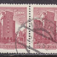 Österreich 1100x O Paar #051027