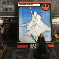 Star Wars Miniatures, 2-Player Starter-Set 2007, #S1 Obi-Wan Kenobi (mit Karte)