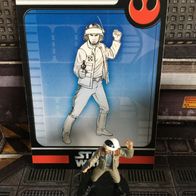 Star Wars Miniatures, 2-Player Starter-Set 2007, #S2 Rebel Captain (mit Karte)
