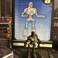 Star Wars Miniatures, Legacy of the Force, #45 Guard Droid (mit Karte)