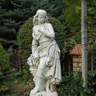 Frau 132cm Skulptur Design Figur Statue Garten Figuren Statuen