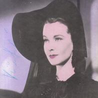 Vivien Leigh (1913-1967) - alte, orig. sign. AK (6096)