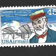 USA Sondermarke " Samuel Pierpont Langley " Michelnr. 1977 o
