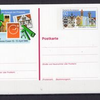 BRD / Bund 1986 Sonderpostkarte Internationale Briefmarkenmesse PSo 12 ungebraucht