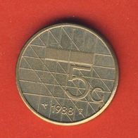 Niederlande 5 Gulden 1988