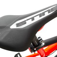 Bulls Styx - Fahrrad-Sattel - orange-schwarz 31,6 mm 350 mm