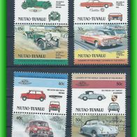 Tuvalu (Niutao) MiNr. 1 - 8 postfrisch, Oldtimer (4563)