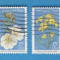 USA 1979 Blumen kompl. Satz Mi.1386 - 1389 gest.