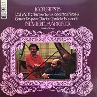 Bach - Harpsichord Concertos Nos 1-3 (1972) UK 3LP Box CBS Igor Kipnis Marriner MINT