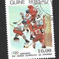 Guinea Bissau Sondermarke " Olympische Winterspiele " Michelnr. 713 o