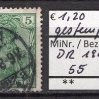 Deutsches Reich 1900 Freimarke: Germania (I) MiNr. 55 gestempelt -6-