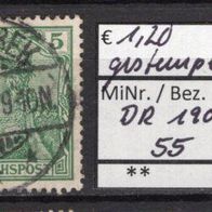 Deutsches Reich 1900 Freimarke: Germania (I) MiNr. 55 gestempelt -7-