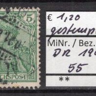 Deutsches Reich 1900 Freimarke: Germania (I) MiNr. 55 gestempelt -8-