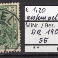 Deutsches Reich 1900 Freimarke: Germania (I) MiNr. 55 gestempelt -10-