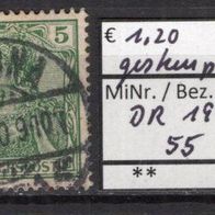 Deutsches Reich 1900 Freimarke: Germania (I) MiNr. 55 gestempelt -14-