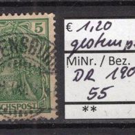 Deutsches Reich 1900 Freimarke: Germania (I) MiNr. 55 gestempelt -15-