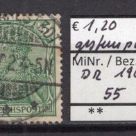 Deutsches Reich 1900 Freimarke: Germania (I) MiNr. 55 gestempelt -18-