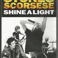 The Rolling Stones / Martin Scorsese " Shine A Light " DVD (2008)