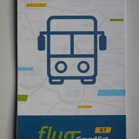 Bus-Linienplan aus Frankreich (Departement 67), Ausgabe September 2021