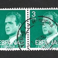 Spanien Freimarken " König Juan Carlos I. " Michelnr. 2309 o im Paar