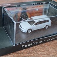 VW Passat Variant Miniatur-Sammler-Modellauto 1:87-Ausggegeben an VW Mitarbeiter