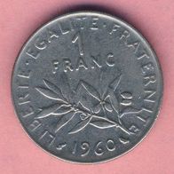 Frankreich 1 Franc 1960