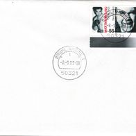 BUND BRD Ersttagsbrief FDC Brief 2489 Max Schmeling ESST 2005 Tagesstempel Brühl Rhld