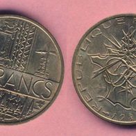 Frankreich 10 Francs 1985