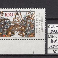 BRD / Bund 1991 750. Jahrestag der Schlacht bei Liegnitz MiNr. 1511 postfr. ER uli