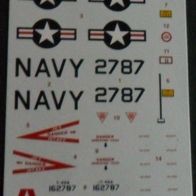 Decals für T - 45A Goshawk 1:72 selten