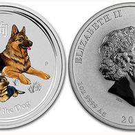 Australien - 1 $ - LUNAR - 2018 - Year af the Dog