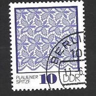 DDR Sondermarke " Plauener Spitzen " Michelnr. 1963 o