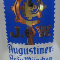 Bierglas - Willibecher - Halbe - 0,5 l - Augustiner Brauerei München - Bayern - Kult