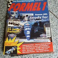 Formel 1 Das Rennsportmagazin 3/1995 Damon Hill: Ready for Schumacher