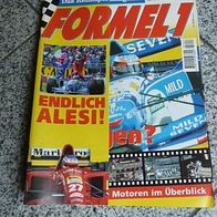 Formel 1 Das Rennsportmagazin 7/1995 Endlich Alesi