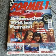 Formel 1 Das Rennsportmagazin 9/1995 Schumacher 1996 bei Ferrari