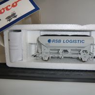 Roco 66334 H0 DC Schüttgutwaggon “RSB Logistic”, selten OVP