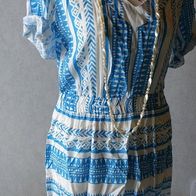 Tessentials Damen Sommer Kleid Gr.L 40 hellblau Neu mit Etikett!