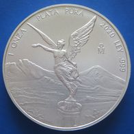 1oz Silber BU Libertad 2020 Mexiko Mexico