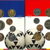 Belgien Kursmünzensatz (KMS) 1994 Stempelglanz, Original-Folder, komplett