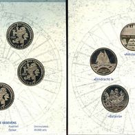 Niederlande Kursmünzensatz (KMS) 1995 Stempelglanz, Original-Folder, komplett