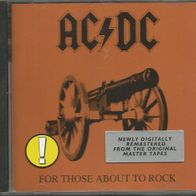 AC/ DC " For Those About To Rock (We Salute You)" CD (1981 / 1994 - remastered)