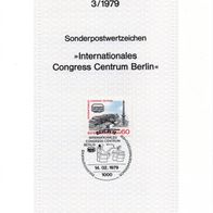 Berlin, Ersttagsblatt 3/1979