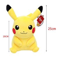  Pikachu Plüschtier 25 cm - Pokémon Kuscheltier - Weiches Spielzeug für 
