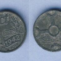 Niederlande 1 Cent 1942 Zink